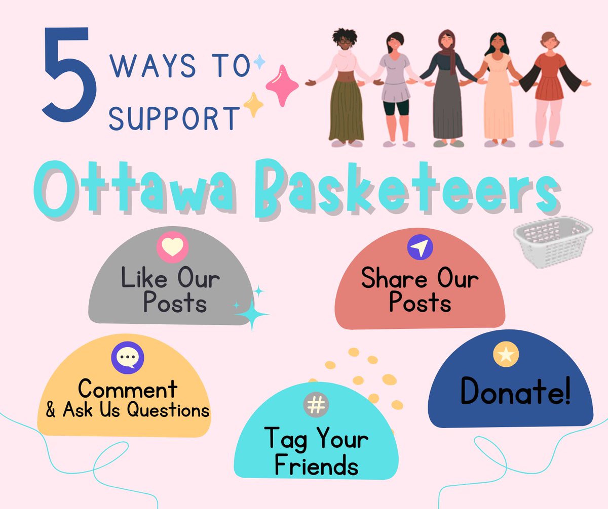 You may ask yourself “How can I help?” Here are 5 ways to do so!
Vous vous demandez “Comment puis-je aider?” Voici 5 façons de le faire!
#OttawaBasketeers 
#AssistingWomen #NewBeginnings #ViolenceAgainstWomen
#AppuiAuxFemmes #NouvellesDestinees #ViolenceEnversLesFemmes