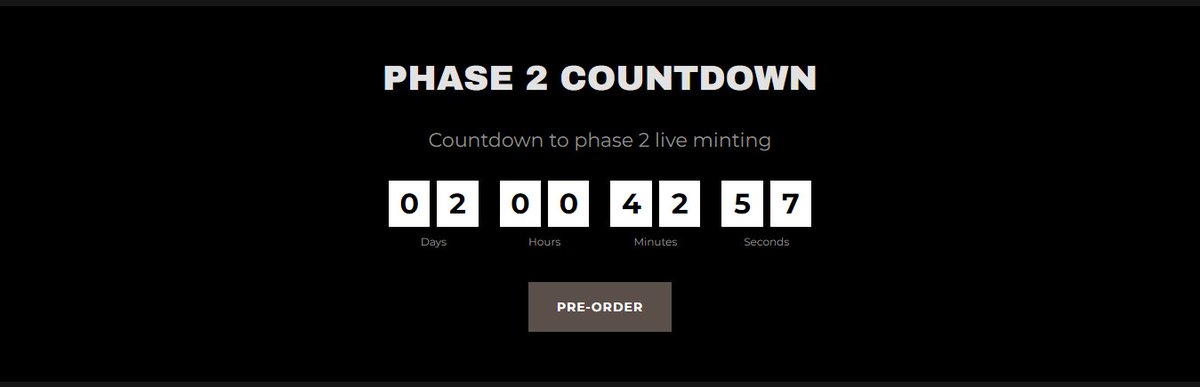 Countdown for phase 2 to go live!!!!
Who is excited??
RT, like &amp; follow
