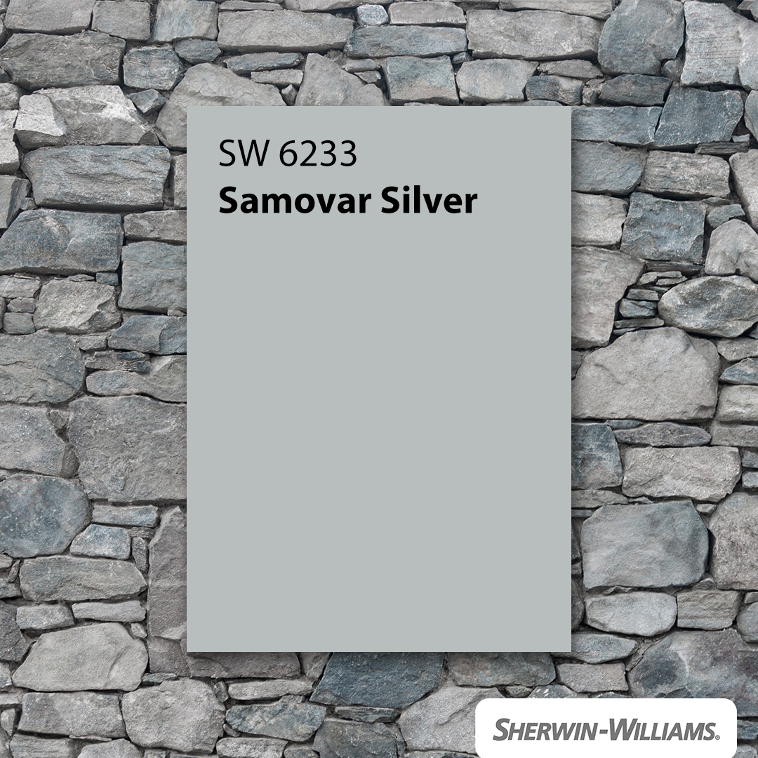 ¡Ya llegó! ¡Ya está aquí! El color de octubre para ti. Inspírate con Samovar Silver SW 6233, un color muy versátil que podrás utilizar en cualquier espacio. ​
😍🎨  

#SherwinWilliamsMéxico​
#AmorPorElColor​
#ColorDelMes​
#Pinturas