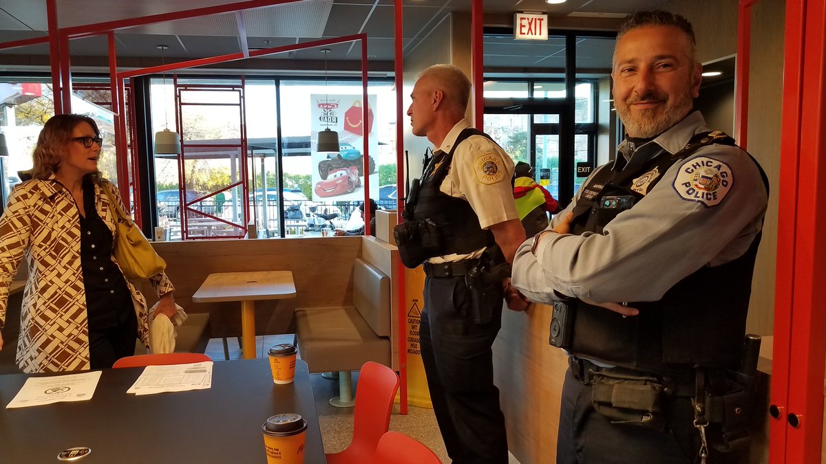 ChicagoCAPS20's tweet photo. Please join us for Coffee with 20th District Commander at McDonald's 4844 https://t.co/D0UdqP5T0U ave https://t.co/I5114L7KJE