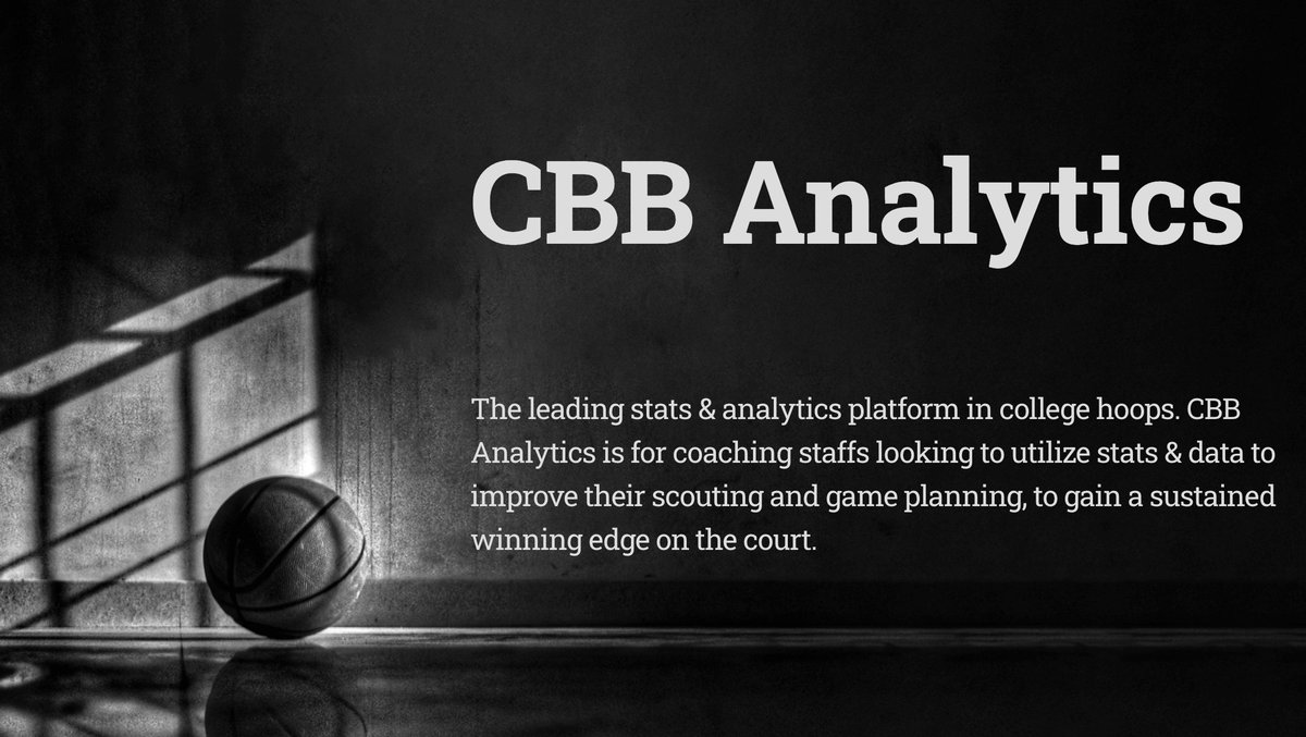 CBBAnalytics's tweet photo. Two major updates to share!

First, we've added a User Tier for fans, media, bettors, D-II and D-III teams to finally be able to subscribe on https://t.co/fpnEgxOpbR.

Second, we've released 4 analyses diving deep into 4 different strategic scenarios within basketball games. https://t.co/rEkQr9VXeE