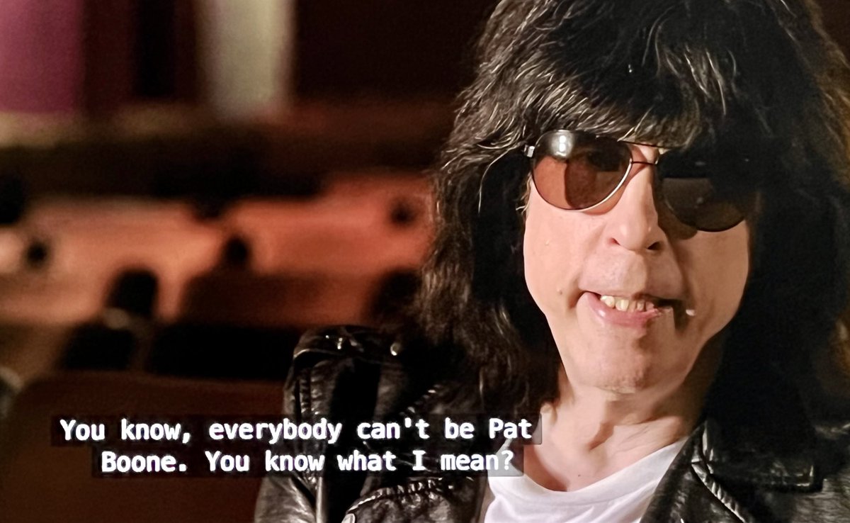 holyspacemonkey's tweet photo. Yesss, Marky Ramone carrying on in the tradition of Little Richard! 🔥#RumbleDoc #MusComEnt https://t.co/F1KtyMvqvF