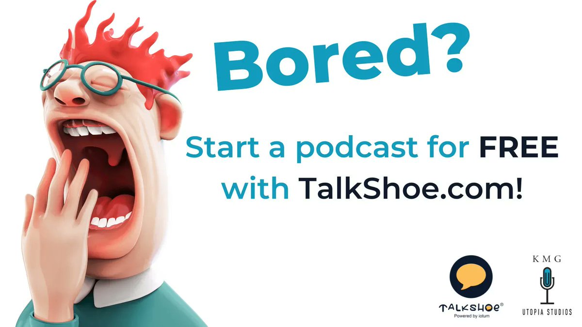 TalkShoe's tweet photo. Feeling like it's time to start a new #hobby? Doing your own #podcast is so much fun, and the potential growth of your show is limitless! 
Check out---->TalkShoe .com
It has everything you need to be a #creator at no cost! Sign up today!

#podcast #podcasting #podcastertips https://t.co/RQsR4dcNnO