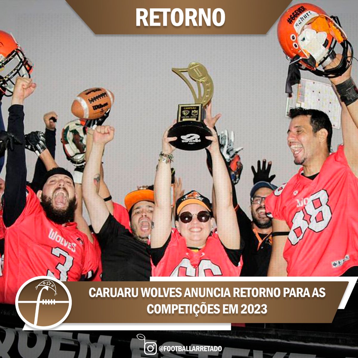 FootArretado's tweet photo. Após o título da Acesso em 2019, o @caruaruwolves resolveu dar uma pausa na disputa das competições em 2022, mas através dos stories do seu instagram, foi anunciado o retorno as competições em 2023.

Ainda não se sabe ao certo quais competições os lobos estarão presentes.

#bfa https://t.co/JqZ5T4y0qR