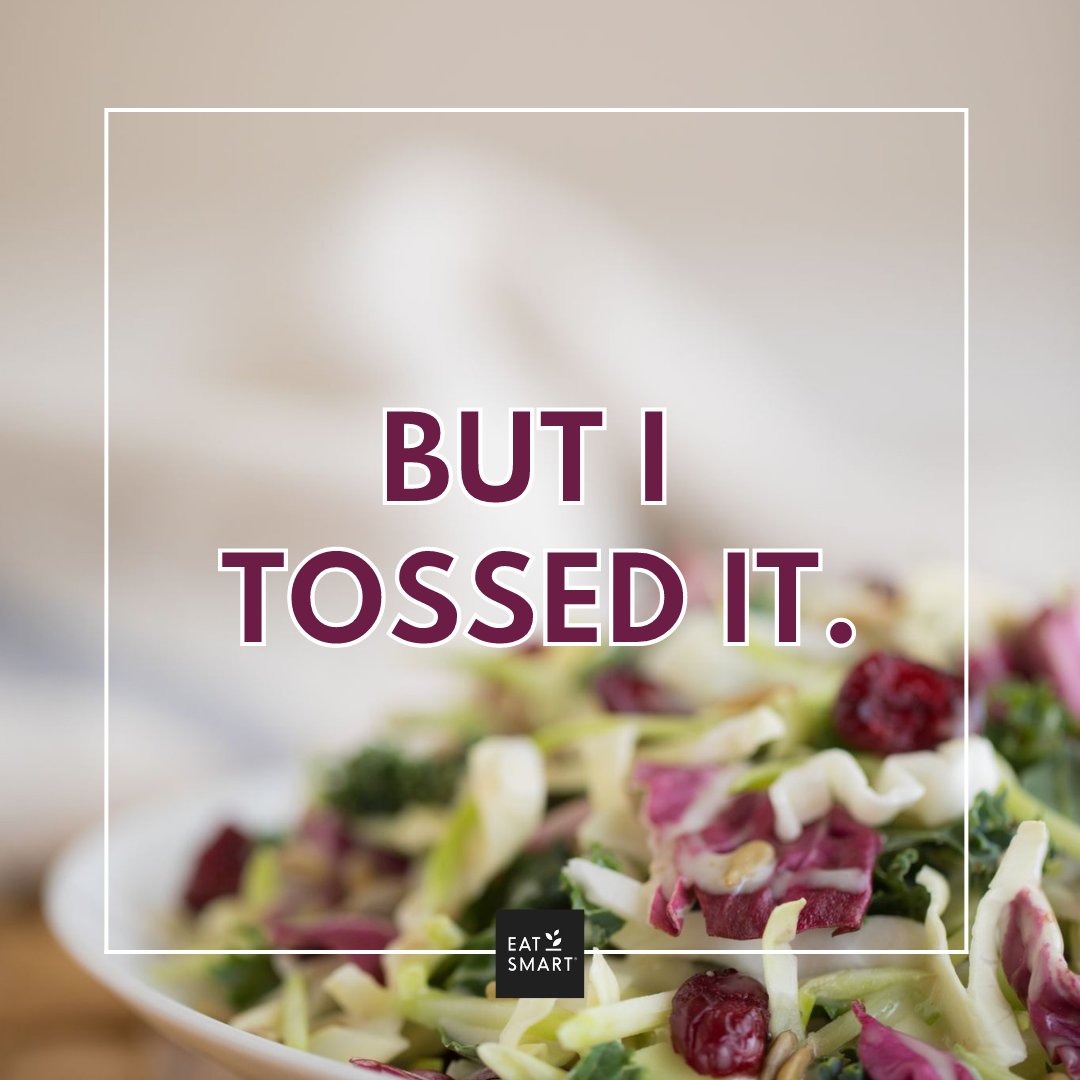 eatsmart's tweet image. Send this to a friend who loves salads and needs a laugh! 😆🥗