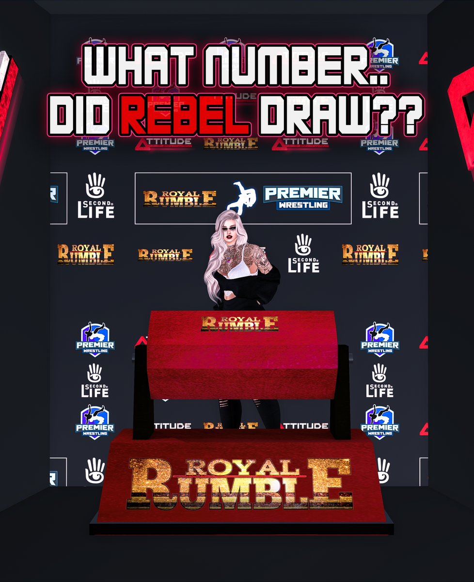 So I had to go choose my entry number for the Royal Rumble next week. Wanna know when I come out, come on down to the arena and find out Monday...
#RebelNation #RoyalRumble #ChampionsQuest