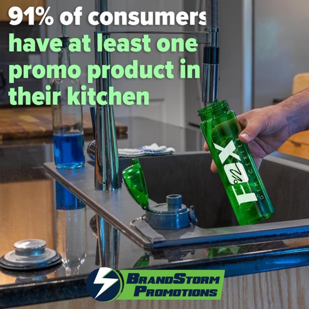 BrandStormPromo's tweet photo. What promo products do you have in your kitchen? We have all of the items with most used award going to the coffee tumblers, the pizza cutter and chip clips.
#wherewillyourlogogo #themoreyouknow #kitchenPromo https://t.co/DWsJ8iagHy