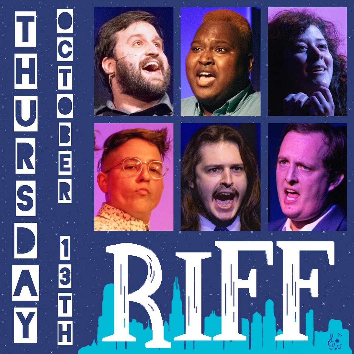 riffimprov's tweet photo. Thursday at RIFF! Come party with us as we drink the tears of Alex Jones and sing 965 million songs! 10/13. 8pm. Annoyance. 🎹🤑🎹 #riffimprov #chicago #music #improv #comedy #fuckalexjones #party 
#musicaltheatre #musicalimprov #musicalcomedy #chicagotheatre #chicagoimprov https://t.co/5lqw5MyM0S