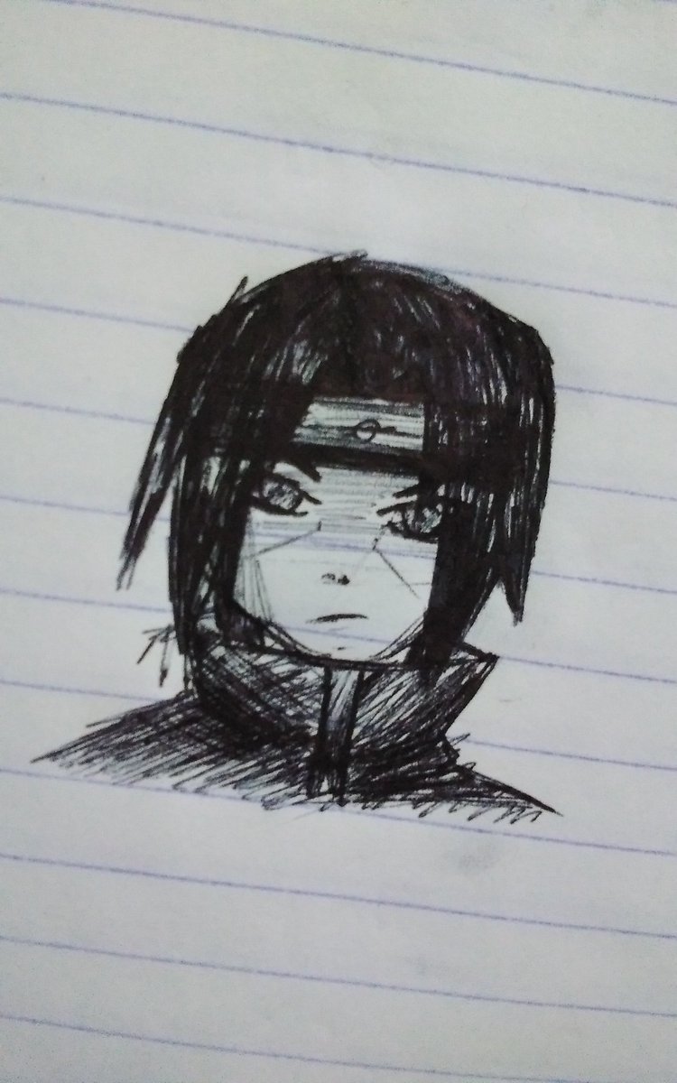 MXK_MOOK's tweet photo. #ItachiUchiha #Uchiha #Itachi #dibujo #pluma #enojado #Akatsuki #Naruto #NarutoShippuden #Narutofanart #fanart #MXK https://t.co/lAXFTNeDwB