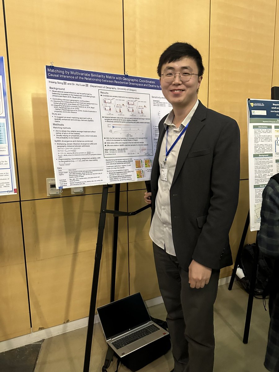 UO geographers at #Geomed 2022 Good work, @Insang <a href="/uogeog/">University of Oregon Geography</a>