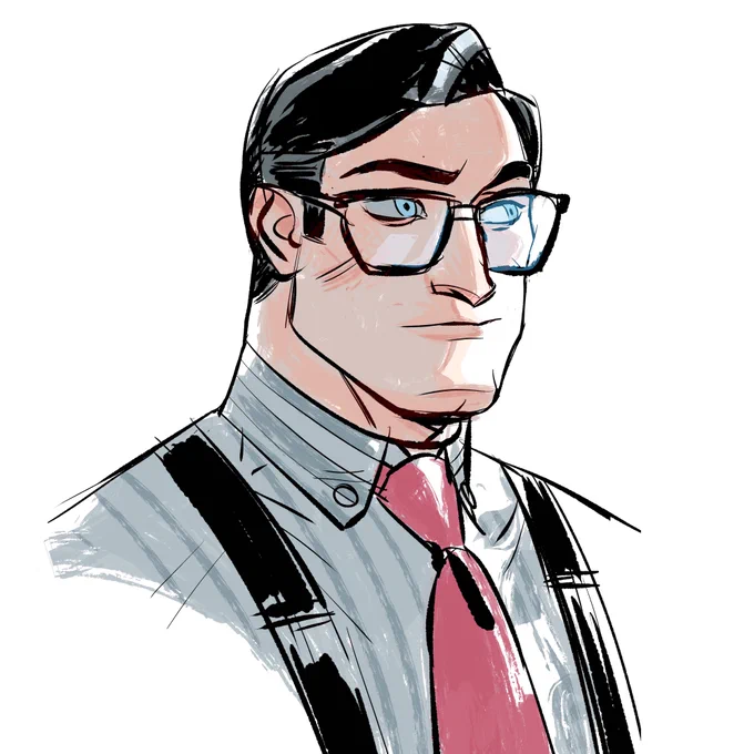 #ClarkKent #superman #dccomics  #fanart 