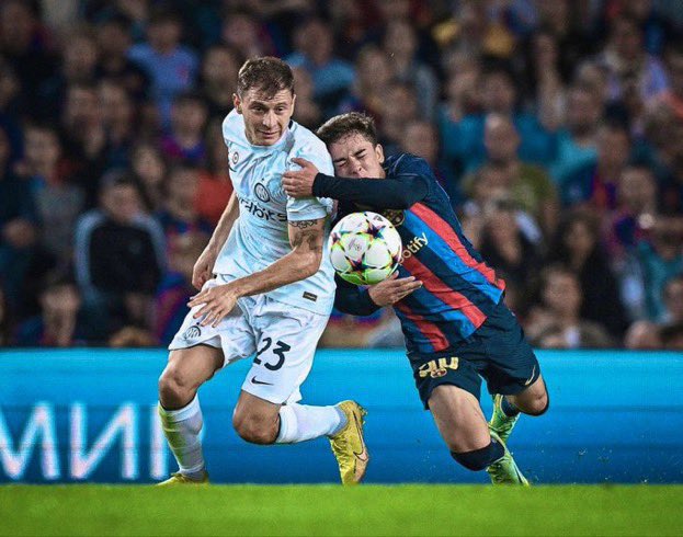 OnardOmard's tweet photo. Gavi ada perkembanganlah di leg 2, keliatan lebih fight #BarcaInter https://t.co/pXKLt37Yya
