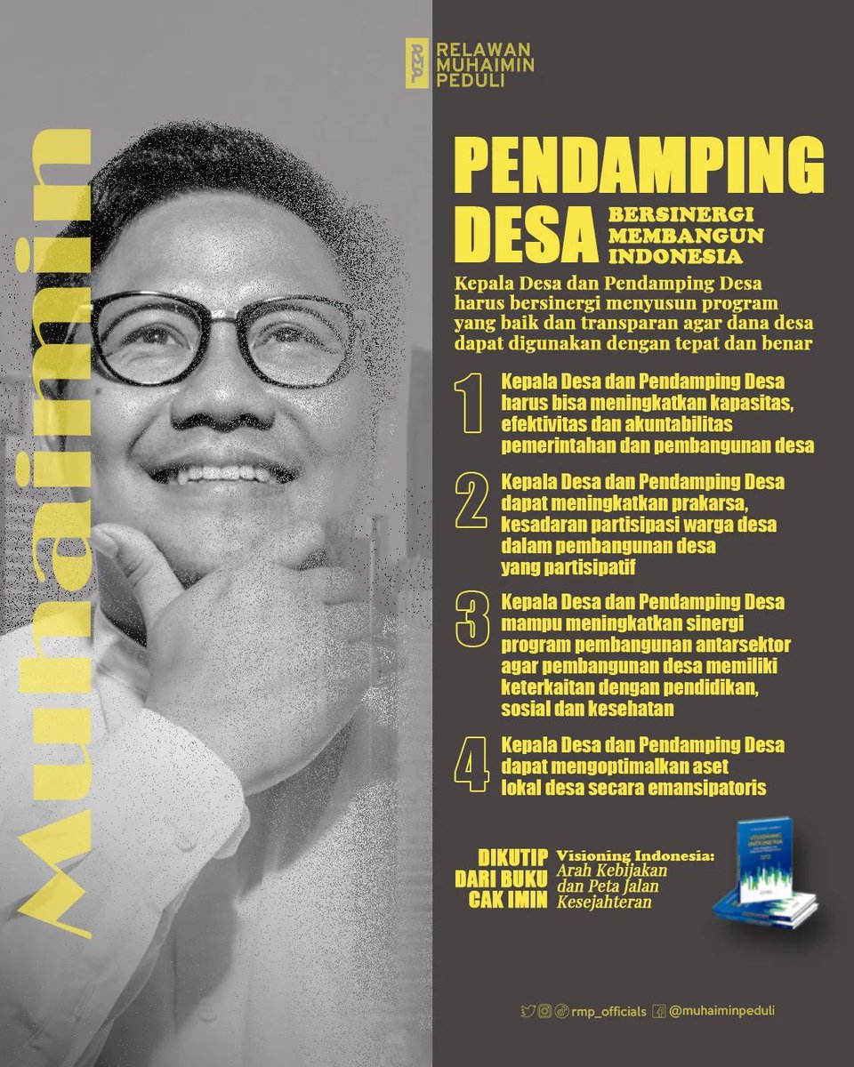 Wahai Para Pendamping Desa, dpt salam dari Gus Muhaimin @cakimiNOWniiih nih.

Tetap Semangat mengabdi untuk  kebangkitan desa ya. 

Hormatku bagi kalian,Pendamping Desa

 #gusmuhaimin #muhaiminiskandar #capres2024 #presiden2024 #pendampingdesa 
<a href="/gerbangdesaID/">GerbangDesa.ID</a> <a href="/APMDN_JATENG/">APMDN_Jateng</a>
