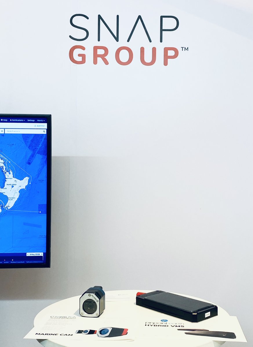 StarboardIntel's tweet image. Lots of excitement for new hardware and artificial intelligence-driven analytics for #ElectronicMonitoring of tuna fishing at #TUNA2022

@snapinfotech's tamperproof, solar powered #VMS boxes and rugged cameras are on display and have attracted a lot of interest. 
@myinfofish