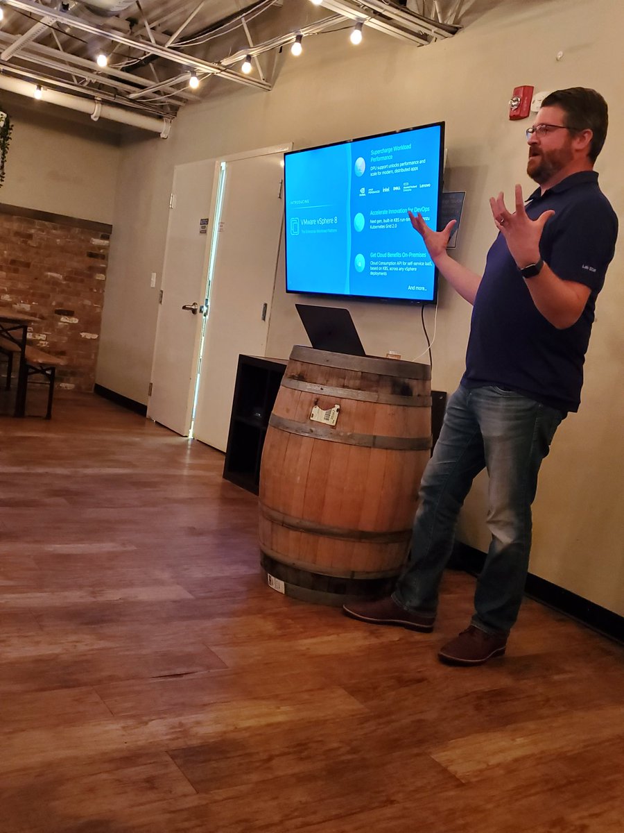 vBeers with <a href="/michaelfleisher/">Michael Fleisher</a> #VMwareExplore recap