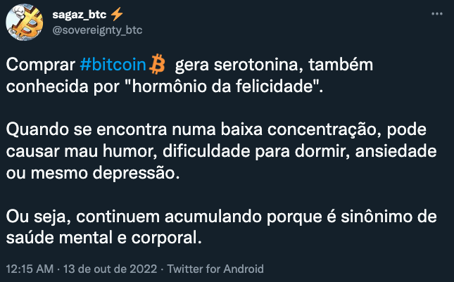 MaximalistaBTC's tweet photo. Pior que vício em droga pesada https://t.co/OG5fMUnHMZ