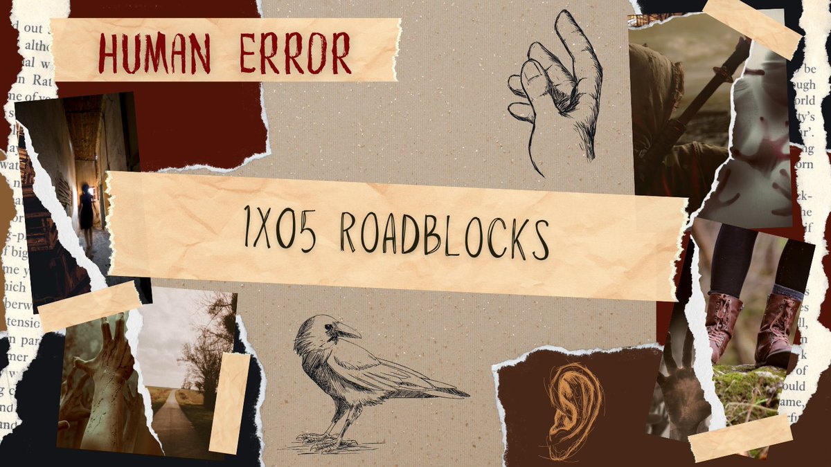 HumanErrorPod's tweet photo. While driving towards Corpus Christi, our survivors come across a roadblock. With it come horrors they didn’t expect. Episode 1x05 is out now wherever you listen to podcasts! https://t.co/BJrgt1Uhdk