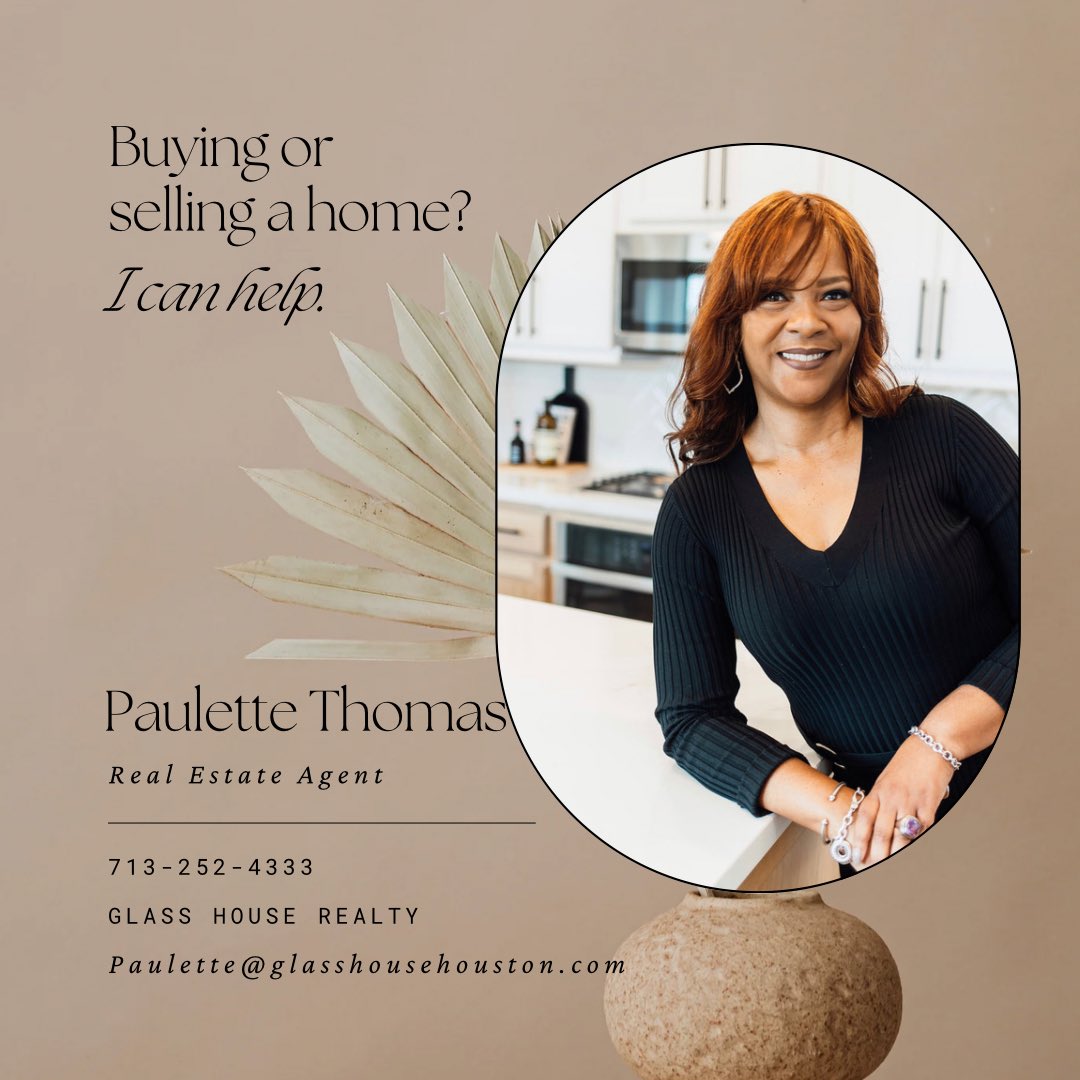 pastorp1969's tweet photo. Buying or Selling a 🏡?
Paulette Thomas
713-252-4333
#luxuryrealestate #forsale #newlisting #justlisted #homeforsale #texasrealestate #houstonrealestateagents #realtorsofig #homeownership #outdoorkitchen #luxuryhomes  #luxuryrealestate #luxuryrealtor #listingagent #buyersagent https://t.co/JGFHWavjba