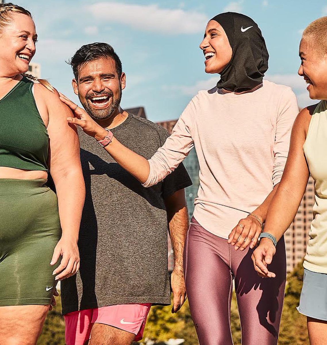 New work for <a href="/fitbit/">fitbit</a> #hijabi #model forever grateful for every opportunity that comes my way! Thank you to every single person who played a part in making this happen ♥️