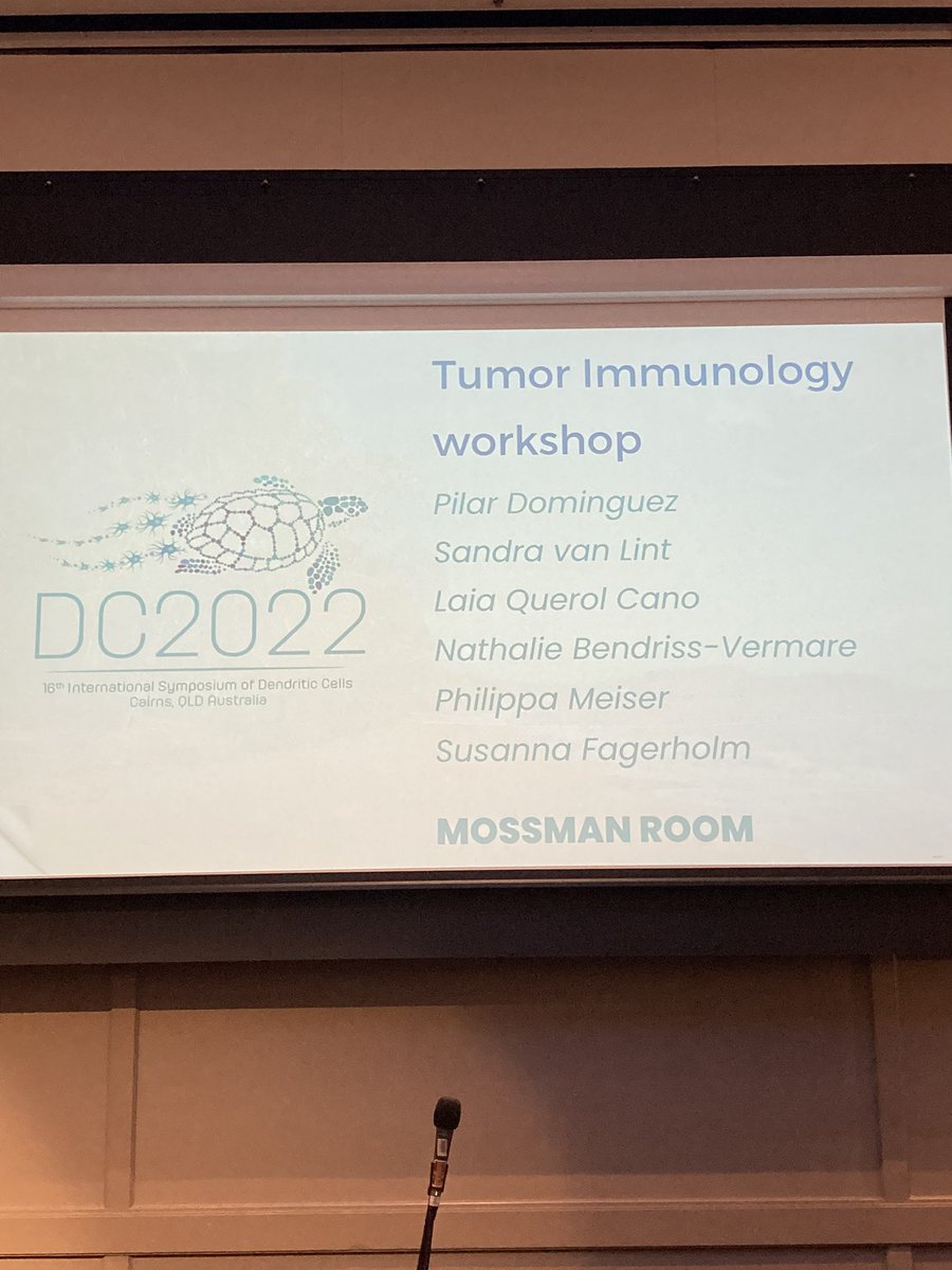 Happy to have shared our work on #galectins in dendritic cell biology at the dendritic cell symposium in Cairns #DC2022