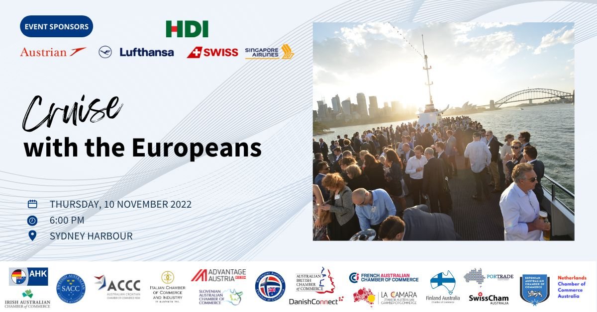 Cruise with the Europeans 2022 - Invitation to chamber members &amp; guests - *|mailchi.mp/slovenianaustr…|*