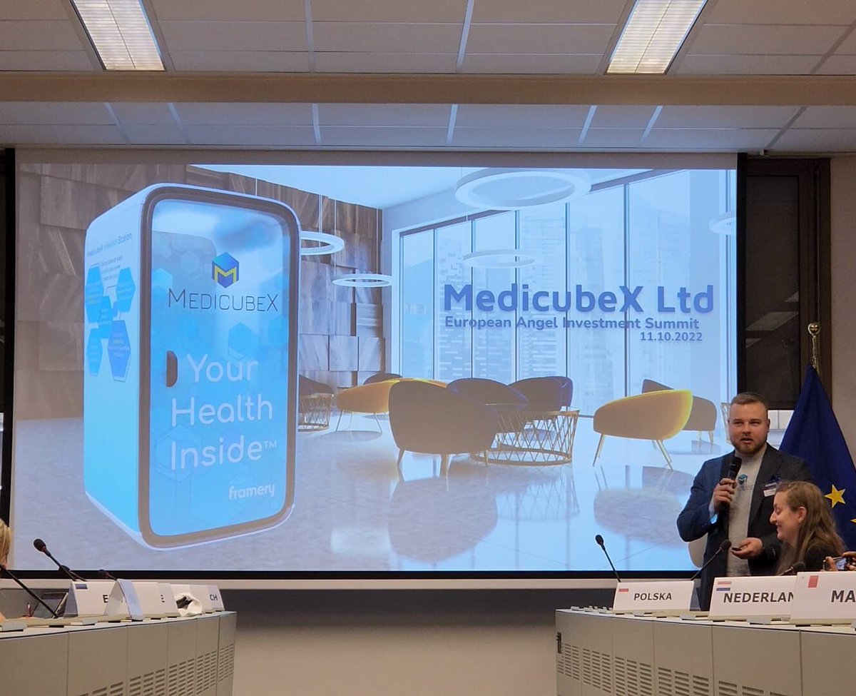We're pleased to announce that MedicubeX was selected to present and pitch at the <a href="/EBAN_org/">EBAN</a>  - European Business Angels Network Investment Summit among 25+ other startups out of 300+ applicants in Brussels, Belgium. 

#preventivehealthcare #medicubex #healthtech #telehealth