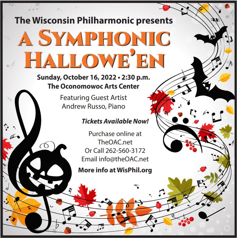 You're Invited!  A Symphonic Hallowe'en Concert this Sunday!