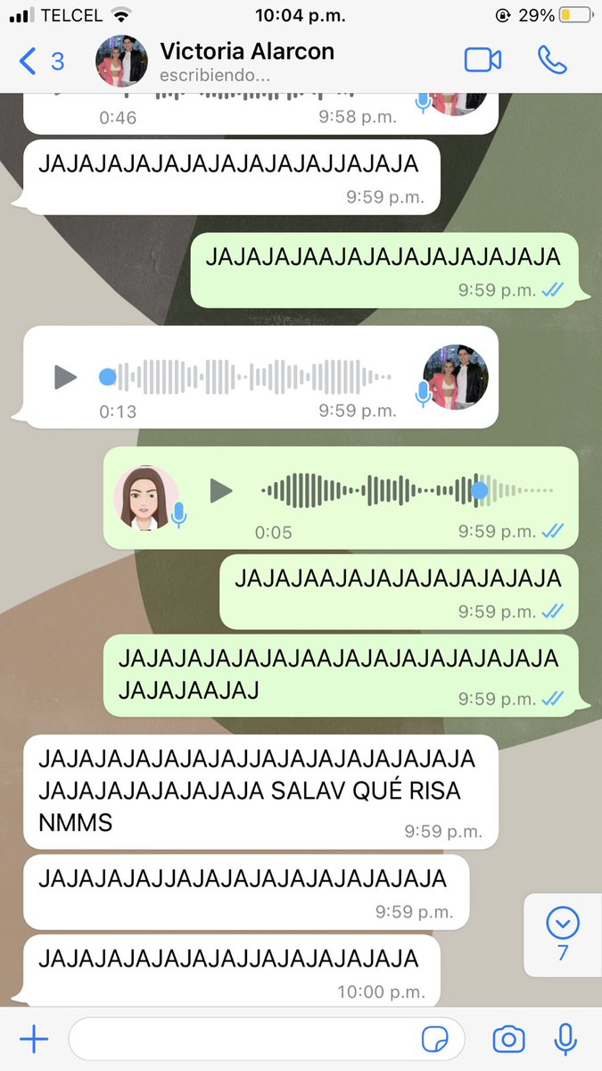 Las mejores conversaciones de wpps son así. <a href="/BadVivic/">victoriaalarcon_</a> miss u!💕