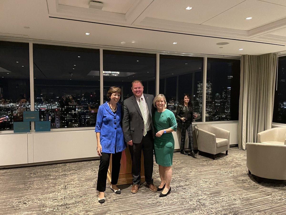 FOPG's tweet photo. Celebrating two milestones tonight at our annual #MembersReception — the launch of the Boston Common #MasterPlan and the completion of our $5 million 50th Anniversary Campaign supporting three transformative projects in our #threeparks. TY to all who came to support! ✨ https://t.co/OZGHvRmO0e