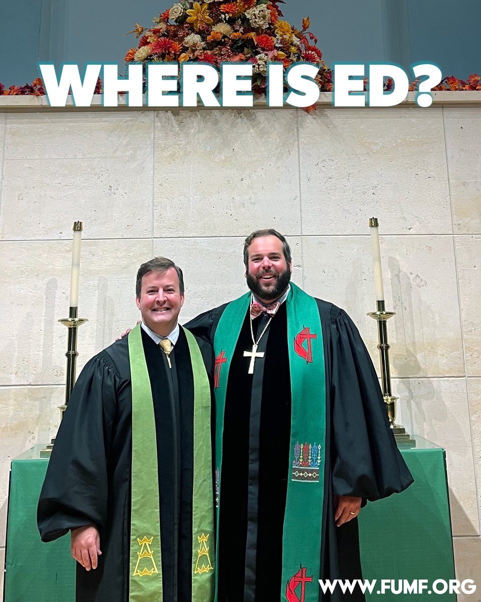 On Sunday, Rev. Ed New (left), president of the foundation, joined Rev. Robert Bledsoe, foundation board member, to preach at Trinity UMC in Bradenton. Ed discussed how valuable people are in the life of the church and how valuable the church is in the lives of those it serves.