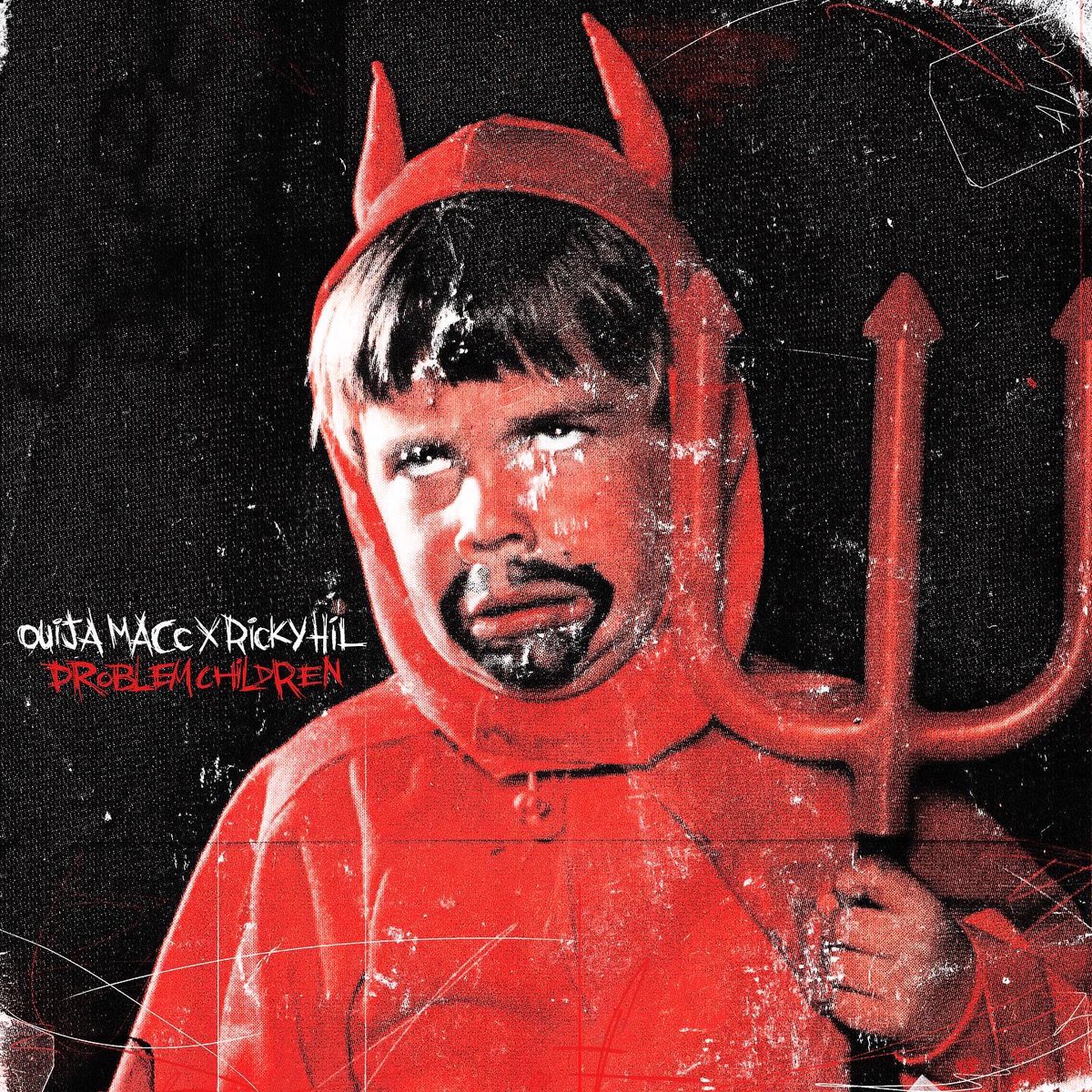 beneathdirt's tweet photo. Cover art and track list for #OuijaMacc and #RickyHil’s “Problem Children” dropping 11/11/22. https://t.co/iFAZtpLjXy