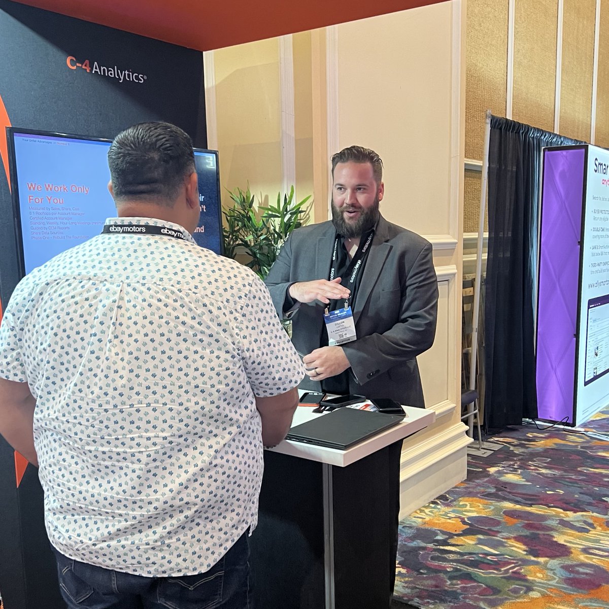 C4AnalyticsLLC's tweet photo. All smiles on day 2 of #digitaldealer! https://t.co/YKtG4zz4bp