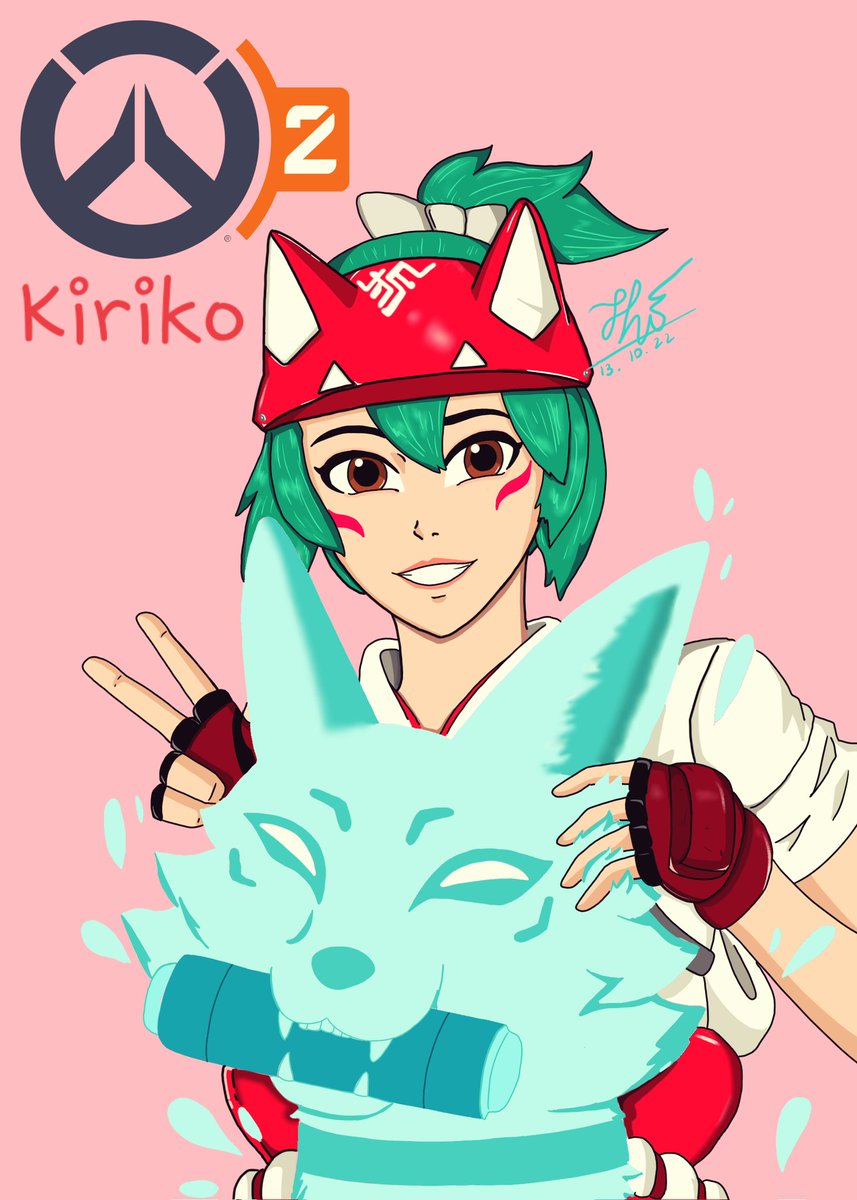 NOVA48272533's tweet photo. My Fanart for Kiriko❤❤
#Overwatch2 #Kiriko https://t.co/4Sr57Fqk9h