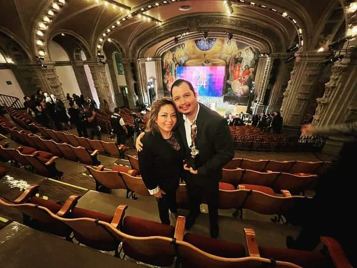 secondofsilence's tweet image. Felicitaciones a nuestro gran amigo John Blásquez por haber ganado el #Ariel2022 a Mejores Efectos Visuales por la película #Aztech 
John quien dirigió nuestro video #Renacer ¡Felicidades amigo!