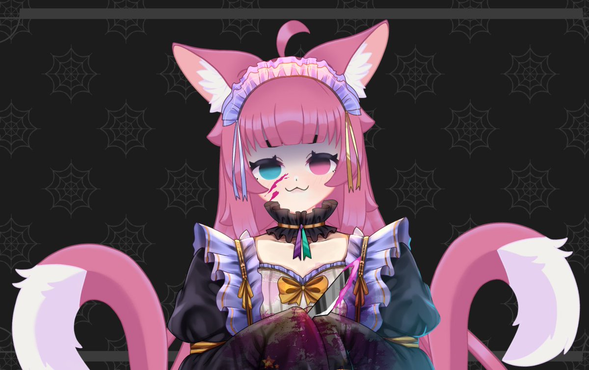 EmicatShiny's tweet photo. 👻😈 Holi sempai, lo espero en el directo de hoy uwu s 😈👻
Background for :
@jinco_hal
Lolita Maid Assets for :
@NotChonc
#Vtuber 素材 #emicat #vtuberlatina
#kawaii #Octubre #maid https://t.co/EbEriutWWj