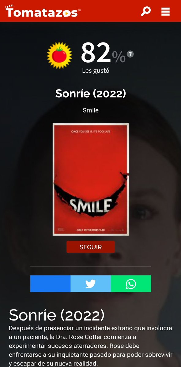 LunaEva732's tweet photo. @TomatazosCom @ParamountMexico #Sonríe #Smile https://t.co/kfpE6ALhIe