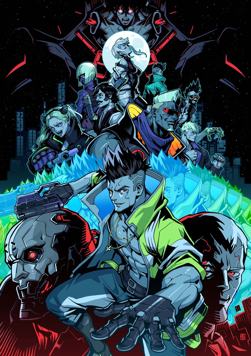 Welp, at the end I decided to finish 
#CyberpunkEdgerunners #Edgerunners