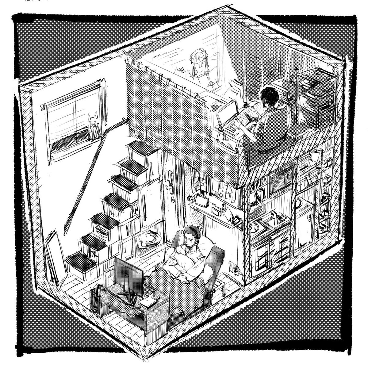 TZXJ6's tweet photo. :D
.
.
#manga #anime #mangá #quadrinhos #wacom #medibangpaint #arte #desenho #rabisco #webcomic #jumppaint https://t.co/3RIm7Qt2Cp
