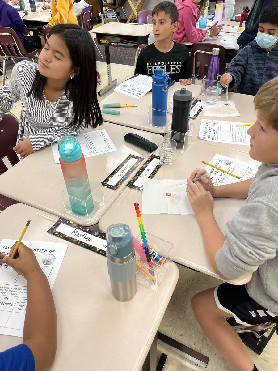 Carol Francis (@speddtesmsf) on Twitter photo First 5th grade science project of the year! How many drops of water can you get on a penny? 59 is the record! <a href="/DTESLindy/">Gina Lindendeldar</a> First 5th grade science project of the year! How many drops of water can you get on a penny? 59 is the record! <a href="/DTESLindy/">Gina Lindendeldar</a>