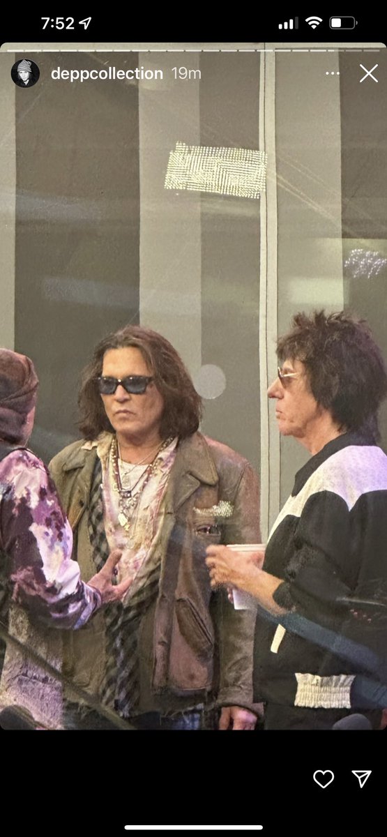 LauraBockov's tweet image. He looks so tall here lol @ Deppcollection ig story.  Looking good Johnny Depp