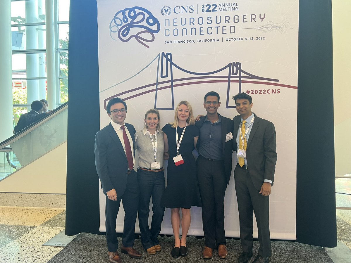 Grateful to have presented my work on neurosurgical education at #2022CNS with the guidance of my mentors <a href="/Dukeneurosurg/">Duke Neurosurgery</a>. Shoutout to my friends from <a href="/DukeMedSchool/">Duke University School of Medicine</a> who presented important research in spine surgery, spinal cord injury, and bioethics!
