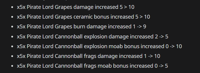 SmackDaddyJosh's tweet photo. The Pirate Lord got some massive buffs in update 33.0! Time to pair him with an energizer and get some free wins. https://t.co/quDKJSNvGC