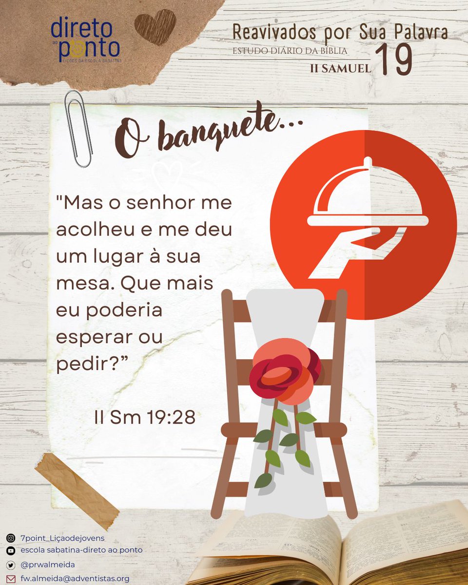 prwalmeida's tweet photo. #rpSp - IISm 19 | #oBanquete
Cada pessoa deve ouvir o último convite para as bodas do Cordeiro. De vila a vila, de cidade a cidade, de país a país tem de ser proclamada a mensagem da verdade presente, não com exibições exteriores, mas no poder do Espírito. (OE, 27.Ap. 19:6-9) https://t.co/988ZP3Dt2u
