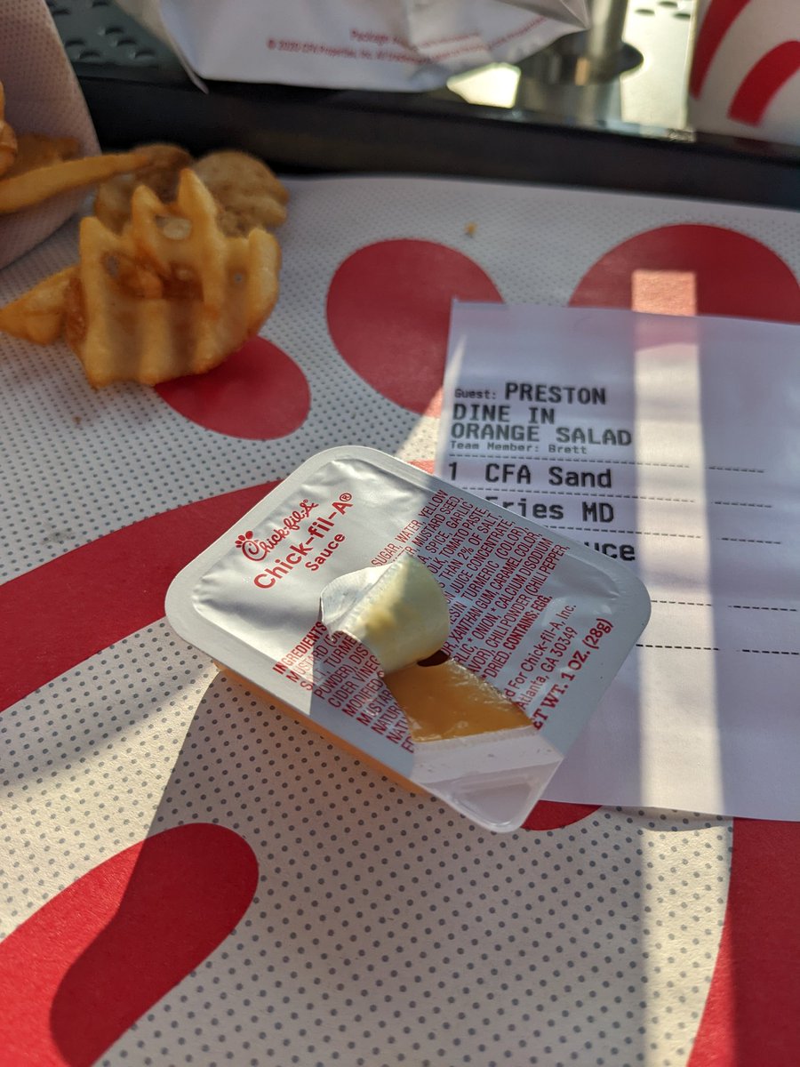 Cursed Chick-fil-A sauce