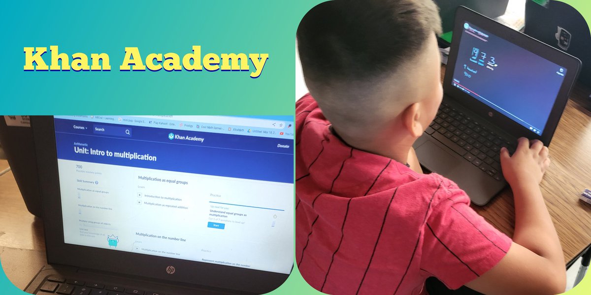 I had a wonderful time introducing <a href="/khanacademy/">Khan Academy</a> to 5th grade students! Thanks Mrs. Van Strien for inviting me into your classes! <a href="/RS_Dolphins/">Ridgeway Elementary School</a> #buildingskills #Digitallearning