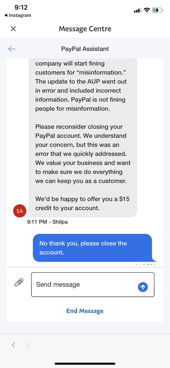 BlainAB493's tweet photo. @LadeBackk Look how desperate PayPal is. https://t.co/UJy8NlJVpV