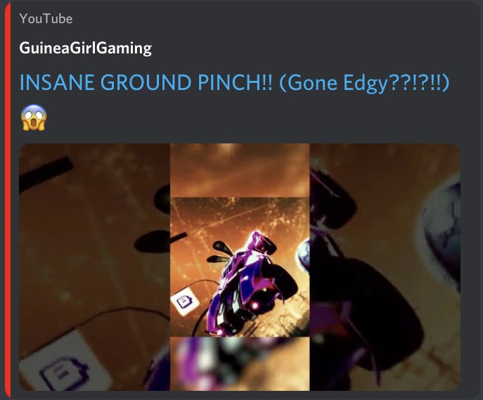 GuineaGirlGamin's tweet image. Posting to YouTube actively again!!! Thank you @shockwave801 for such an insanely cool (and edgy) Rocket League edit!! ‼️🤯🤩❤️🎉

youtube.com/shorts/Rm-OR7d…