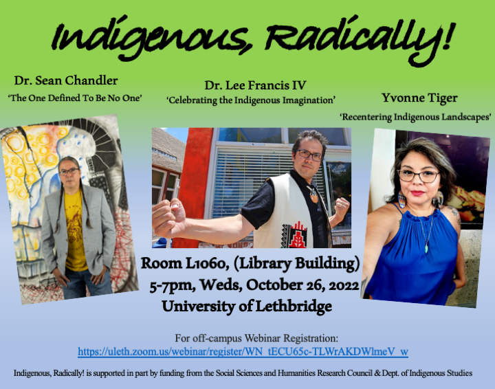 Two weeks to go. Getting excited now. Admission and webinar registration free (Mountain Time) <a href="/sean2cap/">Sean Chandler</a> <a href="/leefrancisIV/">Dr. IndigiNerd</a> @NDNArtHstryTGR @UofL_Indigenous @UofLArtsci <a href="/SSHRC_CRSH/">SSHRC</a>
