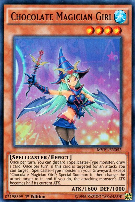 ProGraham13's tweet photo. @MBTYuGiOh At the first locals I ever attended I lost to a janky Dark Magician deck because I forgot about Chocolate Magician Girls battle phase effect. I attacked in the wrong order and couldn't clear the Dark Magician he summoned from grave. Thousand Knives won him the game next turn https://t.co/BIMalte3mC