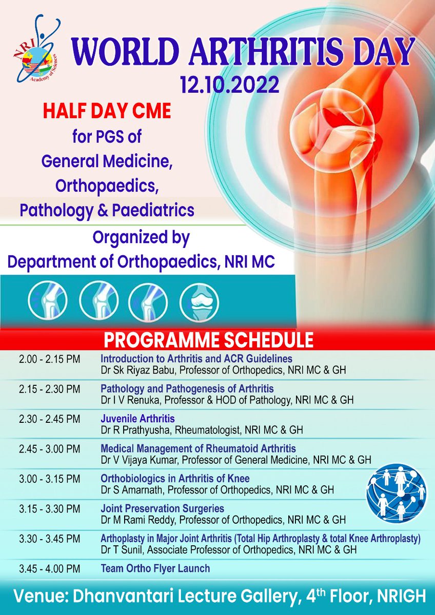 Teamortho1's tweet photo. Thanks @MVRaoIPS sir for spending your valuable &amp; busy time for Inauguration of cme and launch of document of #teamortho.
Thanks for your constant support 🙏 
@drksatya #nrias #principal #ms https://t.co/NFxUEJvsSS